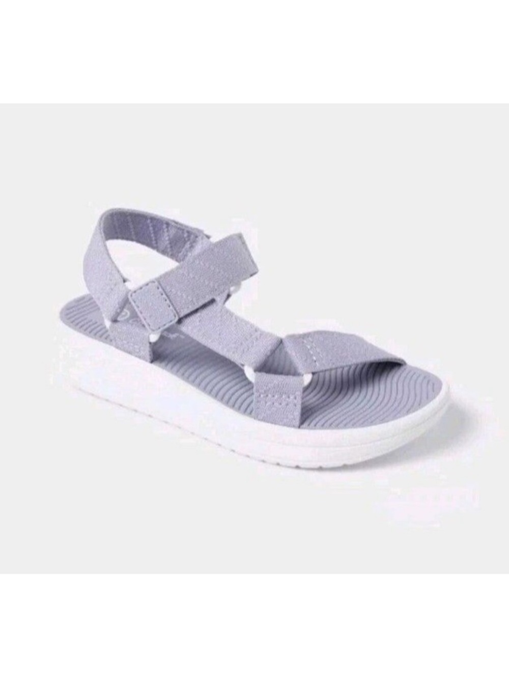 Cat & Jack Light Lavender Sport Sandals with White Platform Sole